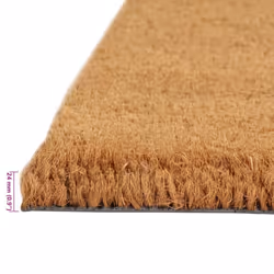 vidaXL Door Mats Floor Mat Outdoor Entrance Doormat 5 pcs Natural Tufted Coir - Additional view 5