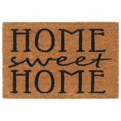 vidaXL Door Mat Floor Mat Outdoor Mat Entrance Doormat Natural Tufted Coir