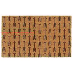 vidaXL Door Mat Floor Mat Outdoor Mat Entrance Doormat Natural Tufted Coir