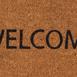 vidaXL Door Mat Floor Mat Outdoor Mat Entrance Doormat Natural Tufted Coir - Additional view 4
