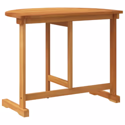 vidaXL Folding Balcony Table Outdoor Table Dining Table Solid Wood Acacia - Additional view 5