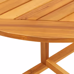vidaXL Folding Balcony Table Outdoor Table Dining Table Solid Wood Acacia - Additional view 8