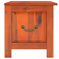 vidaXL Storage Chest with Lid Home Organiser Storage Toy Box Solid Wood Acacia - brown, 90 x 45 x 47 cm - Additional view 4