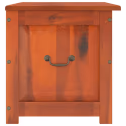 vidaXL Storage Chest with Lid Home Organiser Storage Toy Box Solid Wood Acacia - brown, 110 x 55 x 57 cm - Additional view 4