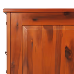 vidaXL Storage Chest with Lid Home Organiser Storage Toy Box Solid Wood Acacia - brown, 110 x 55 x 57 cm - Additional view 7