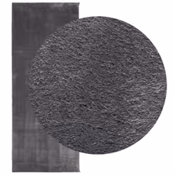 vidaXL Rug Short Pile Soft and Washable Floor Mat Area Rug Bedroom Carpet - anthracite, 80 x 200 cm - Additional view 2