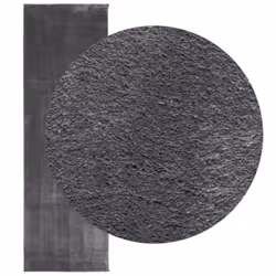 vidaXL Rug Short Pile Soft and Washable Floor Mat Area Rug Bedroom Carpet - anthracite, 80 x 250 cm - Additional view 2