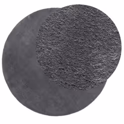 vidaXL Rug Short Pile Soft and Washable Floor Mat Area Rug Bedroom Carpet - anthracite, 80 cm