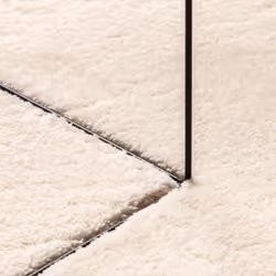 vidaXL Rug Short Pile Soft and Washable Floor Mat Area Rug Bedroom Carpet - beige, 60 x 110 cm - Additional view 7