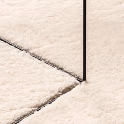 vidaXL Rug Short Pile Soft and Washable Floor Mat Area Rug Bedroom Carpet - beige, 80 cm - Additional view 7