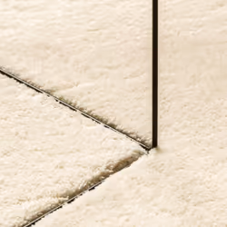 vidaXL Rug Short Pile Soft and Washable Floor Mat Area Rug Bedroom Carpet - cream, 60 x 110 cm - Additional view 7
