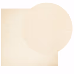 vidaXL Rug Short Pile Soft and Washable Floor Mat Area Rug Bedroom Carpet - cream, 160 x 160 cm - Additional view 2