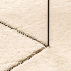 vidaXL Rug Short Pile Soft and Washable Floor Mat Area Rug Bedroom Carpet - cream, 80 cm - Additional view 7