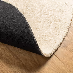 vidaXL Rug Short Pile Soft and Washable Floor Mat Area Rug Bedroom Carpet - cream, 160 cm - Additional view 4