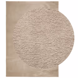 vidaXL Rug Short Pile Soft and Washable Floor Mat Area Rug Bedroom Carpet - sand, 140 x 200 cm - Additional view 2