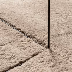 vidaXL Rug Short Pile Soft and Washable Floor Mat Area Rug Bedroom Carpet - sand, 140 x 200 cm - Additional view 7