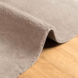 vidaXL Rug Short Pile Soft and Washable Floor Mat Area Rug Bedroom Carpet - sand, 160 x 230 cm - Additional view 5