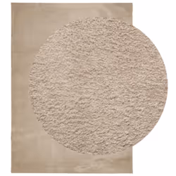 vidaXL Rug Short Pile Soft and Washable Floor Mat Area Rug Bedroom Carpet - sand, 200 x 280 cm - Additional view 2