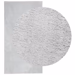 vidaXL Rug Short Pile Soft and Washable Floor Mat Area Rug Bedroom Carpet - grey, 60 x 110 cm - Additional view 2