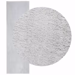 vidaXL Rug Short Pile Soft and Washable Floor Mat Area Rug Bedroom Carpet - grey, 80 x 250 cm - Additional view 2