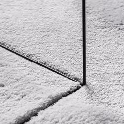 vidaXL Rug Short Pile Soft and Washable Floor Mat Area Rug Bedroom Carpet - grey, 100 cm - Additional view 7