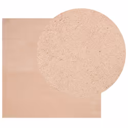 vidaXL Rug Short Pile Soft and Washable Floor Mat Area Rug Bedroom Carpet - blush, 200 x 200 cm - Additional view 10