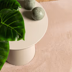 vidaXL Rug Short Pile Soft and Washable Floor Mat Area Rug Bedroom Carpet - blush, 200 x 200 cm - Additional view 6