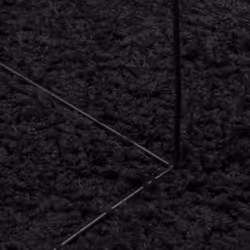 vidaXL Shaggy Rug Floor Mat Fluffy Rug Area Rug PAMPLONA High Pile Modern - black, 140 x 200 cm - Additional view 7