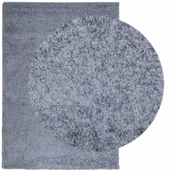 vidaXL Shaggy Rug Floor Mat Fluffy Rug Area Rug PAMPLONA High Pile Modern - blue, 140 x 200 cm - Additional view 2