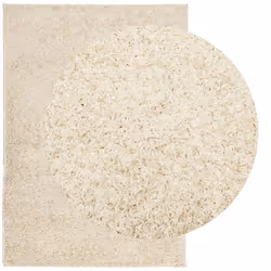 vidaXL Shaggy Rug Floor Mat Fluffy Rug Area Rug PAMPLONA High Pile Modern - gold, 160 x 230 cm - Additional view 2