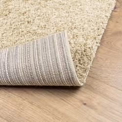 vidaXL Shaggy Rug Floor Mat Fluffy Rug Area Rug PAMPLONA High Pile Modern - gold, 160 x 230 cm - Additional view 4
