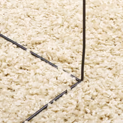vidaXL Shaggy Rug Floor Mat Fluffy Rug Area Rug PAMPLONA High Pile Modern - gold, 160 x 230 cm - Additional view 7