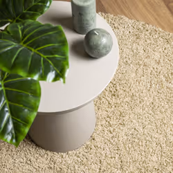 vidaXL Shaggy Rug Floor Mat Fluffy Rug Area Rug PAMPLONA High Pile Modern - gold, 160 cm - Additional view 6