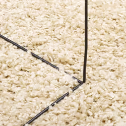 vidaXL Shaggy Rug Floor Mat Fluffy Rug Area Rug PAMPLONA High Pile Modern - gold, 160 cm - Additional view 7