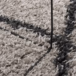 vidaXL Shaggy Rug Floor Mat Fluffy Rug Area Rug PAMPLONA High Pile Modern - beige and anthracite, 80 cm - Additional view 7