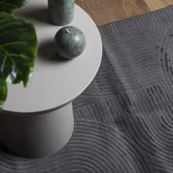 vidaXL Rug Fluffy Rug Floor Carpet Area Rug IZA Short Pile Scandinavian Look - anthracite, 100200 cm - Additional view 6