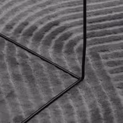 vidaXL Rug Fluffy Rug Floor Carpet Area Rug IZA Short Pile Scandinavian Look - anthracite, 100200 cm - Additional view 7