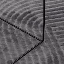 vidaXL Rug Fluffy Rug Floor Carpet Area Rug IZA Short Pile Scandinavian Look - anthracite, 140200 cm - Additional view 7