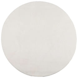 vidaXL Rug Fluffy Rug Floor Carpet Area Rug IZA Short Pile Scandinavian Look - cream, 100 cm