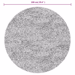 vidaXL Rug Fluffy Rug Floor Carpet Area Rug IZA Short Pile Scandinavian Look - cream, 100 cm - Additional view 9
