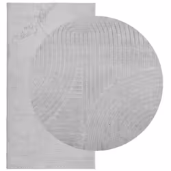 vidaXL Rug Fluffy Rug Floor Carpet Area Rug IZA Short Pile Scandinavian Look - grey, 80150 cm