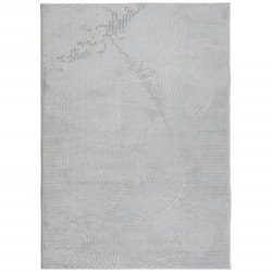 vidaXL Rug Fluffy Rug Floor Carpet Area Rug IZA Short Pile Scandinavian Look - grey, 200280 cm