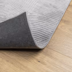vidaXL Rug Fluffy Rug Floor Carpet Area Rug IZA Short Pile Scandinavian Look - grey, 200280 cm - Additional view 4