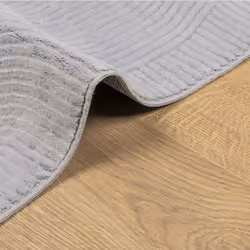 vidaXL Rug Fluffy Rug Floor Carpet Area Rug IZA Short Pile Scandinavian Look - grey, 200280 cm - Additional view 5