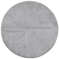 vidaXL Rug Fluffy Rug Floor Carpet Area Rug IZA Short Pile Scandinavian Look - grey, 80 cm