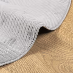 vidaXL Rug Fluffy Rug Floor Carpet Area Rug IZA Short Pile Scandinavian Look - grey, 80 cm - Additional view 5