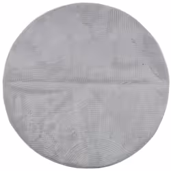 vidaXL Rug Fluffy Rug Floor Carpet Area Rug IZA Short Pile Scandinavian Look - grey, 120 cm