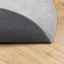 vidaXL Rug Fluffy Rug Floor Carpet Area Rug IZA Short Pile Scandinavian Look - grey, 120 cm - Additional view 4