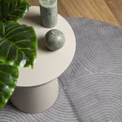 vidaXL Rug Fluffy Rug Floor Carpet Area Rug IZA Short Pile Scandinavian Look - grey, 120 cm - Additional view 6