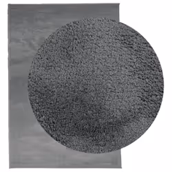 vidaXL Rug Short Pile Soft and Washable Rug Floor Mat Area Rug Anthracite
